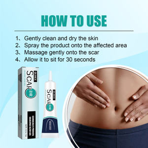 OUHOE Gel de silicona clínicamente probado para el cuidado de la piel Reduce cicatrices y suaviza la reparación de cicatrices durante la cirugía del <span class=keywords><strong>embarazo</strong></span> - Product Image 5