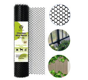 Malla <span class=keywords><strong>de</strong></span> Plástico HDPE para Construcción con Malla <span class=keywords><strong>de</strong></span> 10 mm - Ideal para Refuerzo <span class=keywords><strong>de</strong></span> Cimentaciones <span class=keywords><strong>de</strong></span> Carreteras - Product Image 1