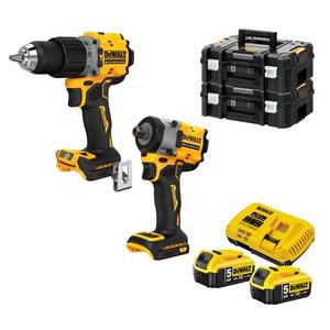 Kit combiné perceuse-visseuse sans fil DeWalt 20V Max avec batterie lithium-ion - Product Image 1