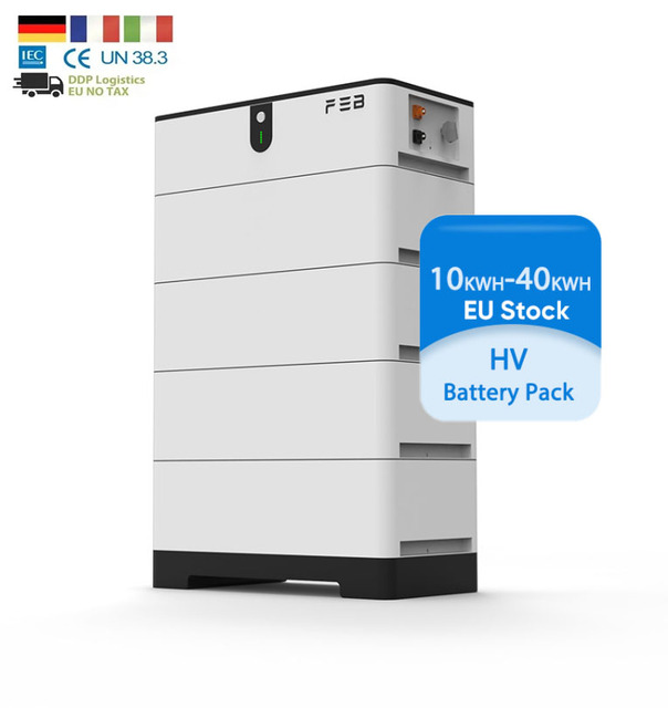 EU Stock Netherlands Warehouse High Voltage Sofar Goodwe Growatt 102V Stackable Home System Storage Solar Lithium Batteries