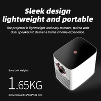 Projecteur intelligent WJ.Y3 1080P HD Système Android 9.0 Son intégré Prise en charge du décodage 4K