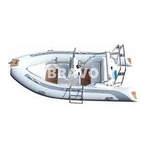 <span class=keywords><strong>Bateau</strong></span> pneumatique RHIB430 blanc <span class=keywords><strong>de</strong></span> <span class=keywords><strong>14</strong></span> <span class=keywords><strong>pieds</strong></span> (430 cm) le plus vendu pour la pêche - Product Image 3
