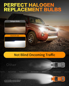 Ampoules de phares de voiture sans fil Z5 à LED 100W 20000LM Système d'éclairage automobile H11 9005 9006 Phare de voiture Plug and Play - Product Image 5