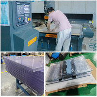 Panel Protector Transparente de Policarbonato Personalizado para Máquinas, Puertas de Seguridad y Equipos