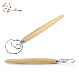 2 Pcs Indonesia Mây Sourdough Starter Kit Hình Bầu Dục Và Vòng Bánh Mì Chống Giỏ Với Bánh Mì Lame Đan Mạch Whisk - Product Image 4