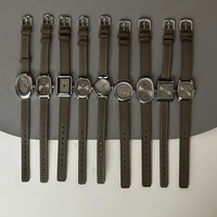 Modèle Premium, Gris tourterelle, Montre pour femme, Mouvement à quartz, Boîtier en métal, 30 mm, Élégante et raffinée