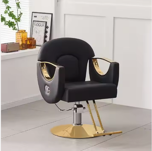 Silla de Barbero Hidráulica Reclinable Dorada de Lujo para Todo Uso, Directo de Fábrica Daisy 2025, para Salón de Belleza y Peluquería, en Venta - Product Image 4