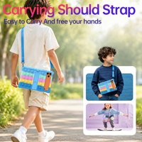Housse de protection en cuir et silicone 26x17 pour tablette éducative 26 pouces