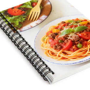 Impresión <span class=keywords><strong>de</strong></span> Libros con Espiral Metálica Personalizada <span class=keywords><strong>de</strong></span> Fábrica, Catálogo <span class=keywords><strong>de</strong></span> Chef, Álbum, Cartón/Papel, Tapa Blanda y Dura, Tamaño Personalizado, MOQ Bajo - Product Image 3