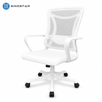 Chaise de bureau moderne ergonomique en maille pivotante et réglable en hauteur pour dirigeants – Vente en gros de mobilier commercial