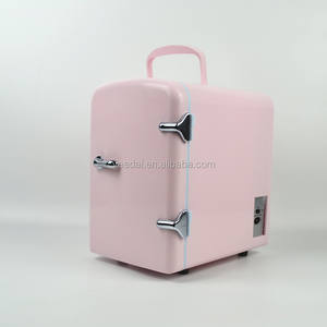 Réfrigérateur portable personnalisé de 4l, petit format, pour les soins de la peau, pour <span class=keywords><strong>maquillage</strong></span>, les cosmétiques, réfrigérateur pour la voiture, nouveau modèle - Product Image 2