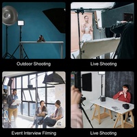 Zsyb bon prix pliable Portable réglable Dimmable 15w professionnel Led photographie vidéo panneau éclairage