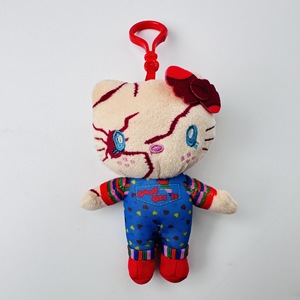 Poupée Clown <span class=keywords><strong>Chucky</strong></span> en tissu peluche super doux pour Halloween, avec rembourrage en coton PP, hauteur de 12 cm à 27 cm, pour enfants de 4 à 6 ans - Product Image 6