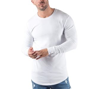 Camiseta Deportiva para Hombre OEM, Logotipo Personalizado, Ropa Nueva de Fitness y Culturismo, Tejido de Punto y Estampado - Product Image 2