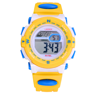 ลาซิกา เอฟ 85 นาฬิกาเด็กนาฬิกาดิจิตอล LED สำหรับเด็กสำหรับชายหญิงชายซิลิโคนนาฬิกาข้อมืออิเล็กทรอนิกส์ - Product Image 2