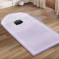 Tapis de prière islamique ATORSE, tapis turc Janamaz, tapis de prière musulman pour l'Aïd, couloir, ciel étoilé, 50x90cm