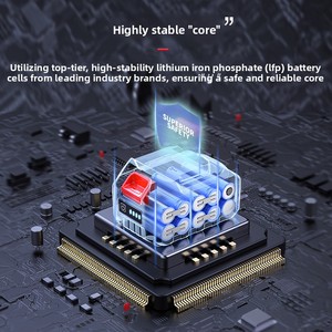 Batería LiFePO4 Apilable de 5-30 kWh, 51.2V 100Ah, Sistema de Almacenamiento de Energía Doméstica IP65, Compatible con Inversores Deye/Growatt/Victron - Product Image 4