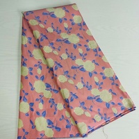 Tissu tissé à fleurs 100% polyester, lot de 10 m 184gsm, vente en gros