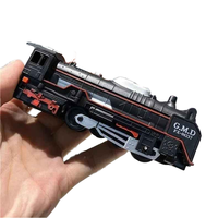 Petit train électrique de simulation avec lampes, modèle de train à grande vitesse pour garçons et filles
