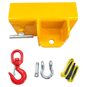 Alat Pengangkat <span class=keywords><strong>Forklift</strong></span> Mobile Tunggal dengan Pengait Putar dan Sekrup T Besar, Perangkat Pengait Pengangkat <span class=keywords><strong>Forklift</strong></span> - Product Image 6