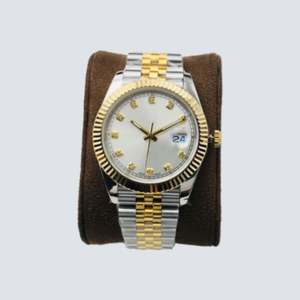 Montre de luxe en moissanite de haute qualité, montres mécaniques automatiques en or pour hommes, mode, date, étanche, lumineuse, montre-bracelet - Product Image 5