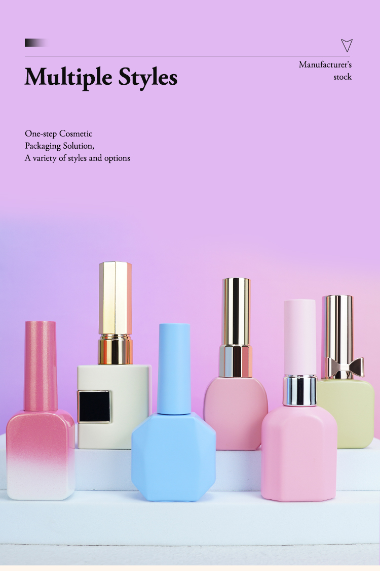 star shape serum bottle