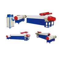 Machine de granulation à deux étages ABS PP PE PET PS PLA LLDPE PVC PA PP avec moteur, équipement de recyclage plastique efficace