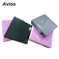 Carpeta de 3 anillas de PVC de 2/3 pulgadas tamaño carta, con impresión personalizada, archivador de documentos, carpeta de negocios de hojas sueltas