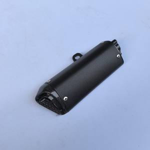 Lingqi Silenciador de escape de boca de pez de alta velocidad para motocicleta todoterreno y ATV, adaptador de aluminio de 51 mm para CRF KLX - Product Image 2