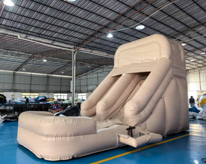 Thương Mại Màu Trắng Màu Be Inflatable Có Thể Tháo Rời Bóng Pit Cho Trẻ Em Bên Tổ Chức Sự Kiện Nhảy <span class=keywords><strong>Bouncy</strong></span> Lâu Đài Trượt Nước Inflatable Cho Thuê - Product Image 4