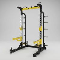 Équipement de musculation professionnel Multipower Smith Power Half Rack Bench Press Squat Rack