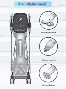 AU-W09 Aqua 9 in 1 Star Multifunction Dermabrasion Super Bubble Hydra Cleaner Facial Microdermabrasion Machine - Product Image 4