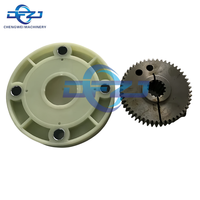 Accouplement de marque DFZJ 198*50T, disque en nylon à bride élastique et flexible, adapté aux modèles LG915D, LG225, Sany 135, Sany 215, Sany 225, Sany 235