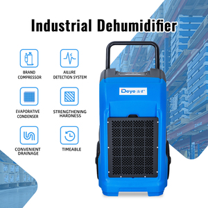 Deshumidificador de Aire Portátil para Habitaciones Grandes DY-65L 220V, Solución Industrial para la Humedad en Sótanos - Product Image 1