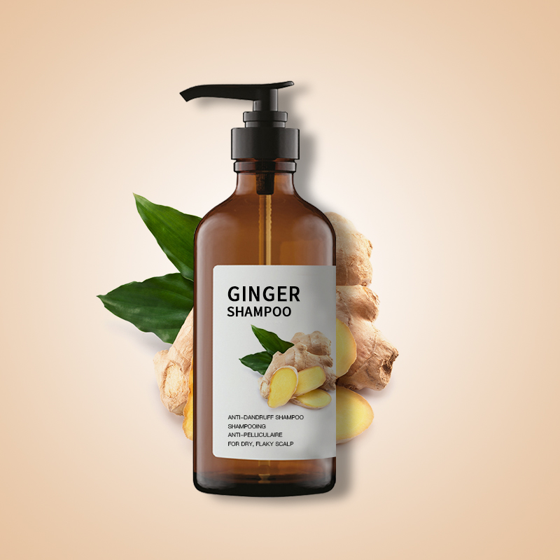 Имбирный травяной шампунь, ботанический кератин, глубоко питает волосы против перхоти, лучший шампунь для волос