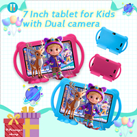 Tablet Edukasi Anak Baru Android 12 Layar 7" RAM 2GB Prosesor MTK Quad Core Wi-Fi Penyimpanan 32GB USB Type-C Drop