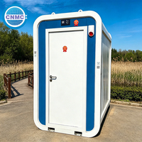 Toilettes portables d'extérieur avec lavabo et réservoir d'eau pour la toilette des mains