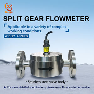 小型流量マイクロディーゼル燃料流量計ねじフランジ楕円形ギア流量計ステンレス鋼正変位流量計 - Product Image 4
