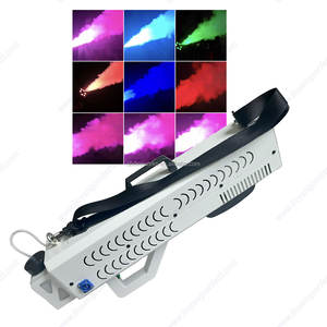 DELI W RGB Cannon Jet Music Festival حفلة ملهى ليلي مسدس ضباب يدوي مولد دخان بخار محمول DJ Cryo مطلق نار دخان - Product Image 3