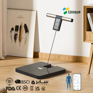 ब्लूटूथ स्मार्ट बॉडी वसा विश्लेषक पैमाने पर लागत प्रभावी ग्लास बीएमआई मानव शरीर वजन पैमाने - Product Image 3