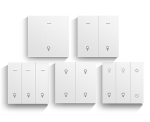 Interrupteur mural intelligent combiné Zigbee Tuya 2026, à commande physique, avec prise en charge de la charge et des scénarios, compatible avec Alexa et Google Home <span class=keywords><strong>Assistant</strong></span> vocal - Product Image 1
