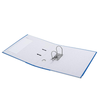 Carpeta de Archivos de Papel con Cubierta de PP o PVC A4 FC, Diseño Personalizado, Carpeta de Almacenamiento de Documentos de 2 Anillas, Archivadores de Palanca