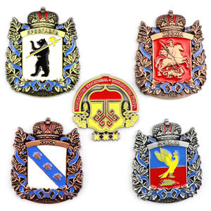 Aimant de réfrigérateur Souvenir de la <span class=keywords><strong>russie</strong></span> Souvenirs de <span class=keywords><strong>tourisme</strong></span> Réfrigérateur magnétique Aimant de réfrigérateur en métal personnalisé 3D - Product Image 1