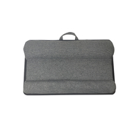 Table portable pour ordinateur portable pour lit et canapé avec coussin repose-poignets et fente pour appareil électronique - Conception durable et écologique