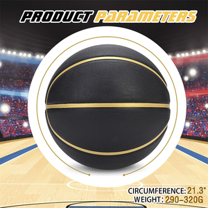 Rubber <strong>Basketball</strong> for Youth Teens <strong>Size</strong> <strong>3</strong> <strong>Basketballs</strong> Game Sports Streetball Gifts Indoor Outdoor for Boys Girls Men Women - Product Image 2
