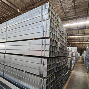 Mejor Precio JIS G3452 DIN 1626 Q235 Ss400 S235jr 20X20mm 25X50mm Tubo Cuadrado de Acero Galvanizado - Product Image 2