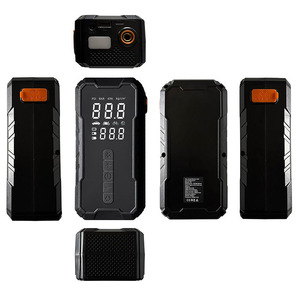 Compresseur d'air <span class=keywords><strong>portable</strong></span> pour pneus, pompe à <span class=keywords><strong>vélo</strong></span> sans fil 150 PSI avec manomètre numérique et lampe de travail LED - Product Image 2