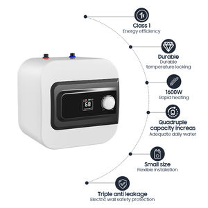 <span class=keywords><strong>Chauffe</strong></span>-<span class=keywords><strong>eau</strong></span> électrique à réservoir émaillé pour salle de bain, cuisine et douche - Product Image 6