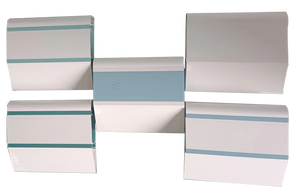 Unité de tête de lit en alliage d'aluminium de 260 mm de large pour aspiration médicale, dispositif à pression négative avec ports d'oxygène et fonction d'appel infirmier, usage hospitalier - Product Image 3