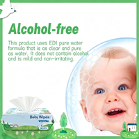 Lingettes Humides Bio pour Bébé en Gros OEM – Douces, Naturelles, Sans Alcool, Non-Tissées (Toallitas Organicas Para Bebe)